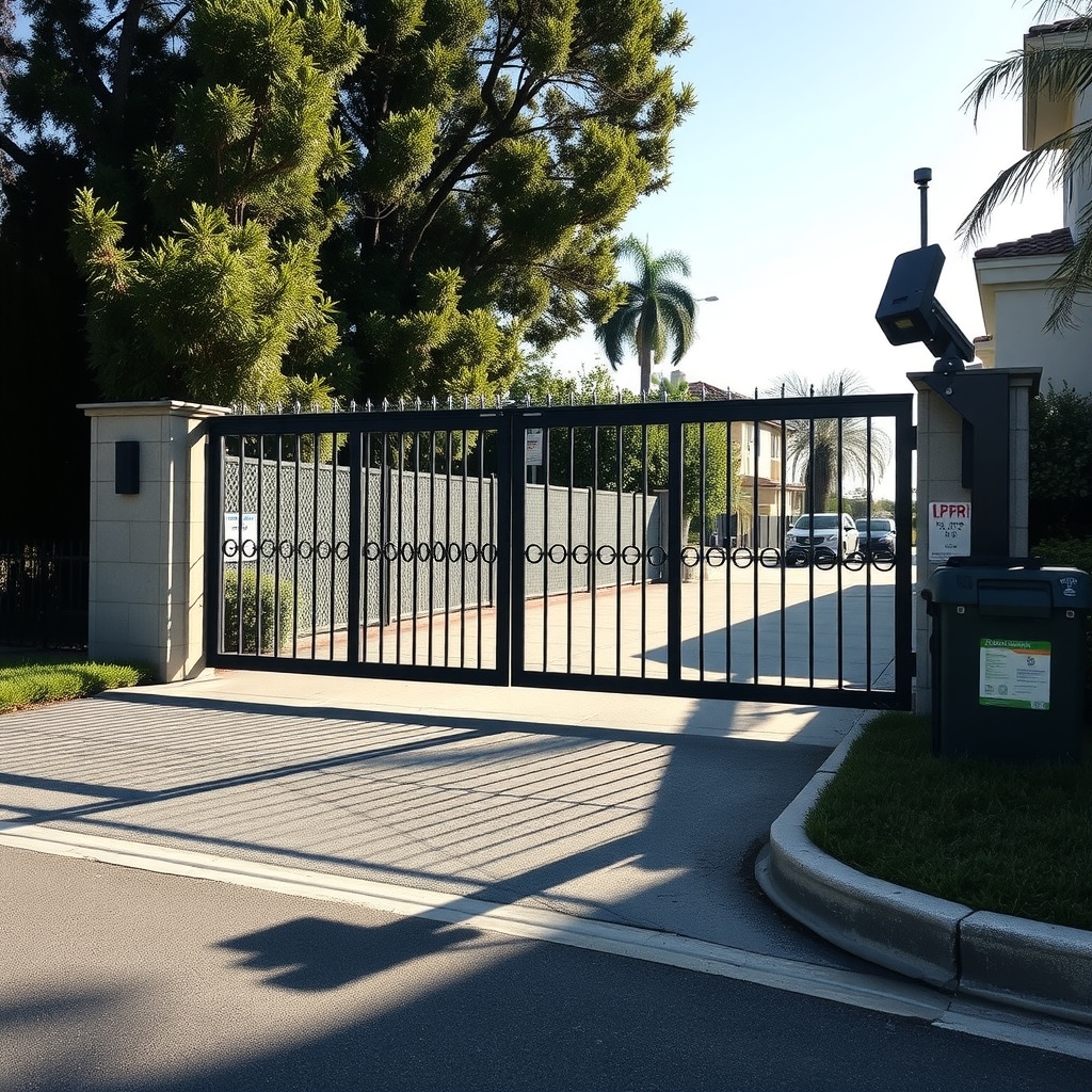 Vehicle Gate Access for L.A. Properties: RFID Tags, LPR, and Intercoms